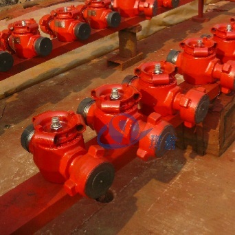 2" x Fig 1502 API 6A Manual Plug Valve for Oilfield Manifold