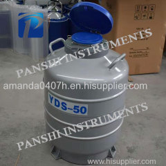 aluminium alloy 50L liquid nitrogen tank for storing sperm semen