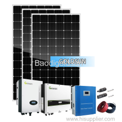 Solar power system on-grid 5kw