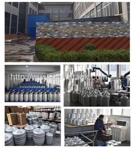 YDS-60B-210  aluminum alloy cryogenic liquid nitrogen tank