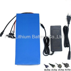 Electric bike battery 36V 15Ah with PVC Case BMS Charger For Samsung Cell