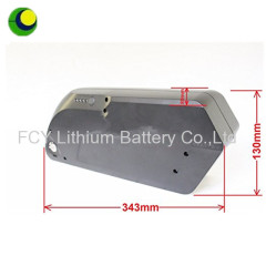 TIGER SHARK Down Tube Li ion Battery 24v/36v/48V 12.5AH For Electric Bike