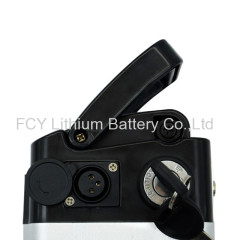 rechargeable 36v 10ah lithium battery with floding