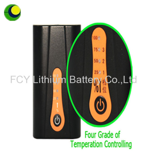 Hot Selling 7.4v 2600mah rechargeable Glove Replacement Battery with charger