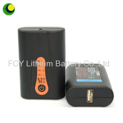 Hot Selling 7.4v 2600mah rechargeable Glove Replacement Battery with charger