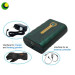 Small size 7.4v 2.6amp rechargeable li-ion heated clothing battery pack without controller