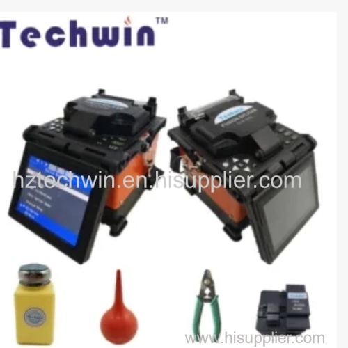 Techwin Handheld FTTH Fiber Optical Fusion Splicer welding machine