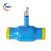 Fully welded ball valve