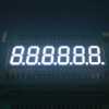 Ultra bright white 0.36&quot; 6 digit 7 segment led display for instrument panel
