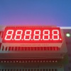 Super bright red 0.36&quot; 6 Digits common cathode 7 Segment LED Dispaly for instrument panel