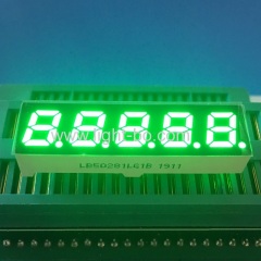 5 digit led display; 5 digit 7 segment;0.28" pure green ; 7mm green display
