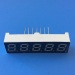 5 digit led display; 5 digit 7 segment;0.28" pure green ; 7mm green display