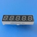 5 digit led display; 5 digit 7 segment;0.28" pure green ; 7mm green display