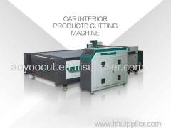 Car floor mat cutting machine
