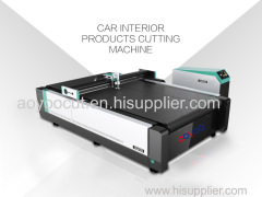 Car floor mat cutting machine