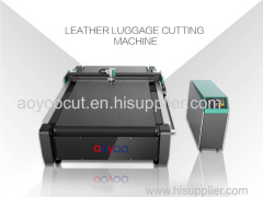 leather round knife cutting machine