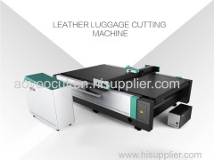 leather round knife cutting machine