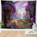 Bohemian Home Decor Wall Hanging Colorful Psychedelic Tapestry Trippy Mushroom Electric Forest Fairyland Wall Decor