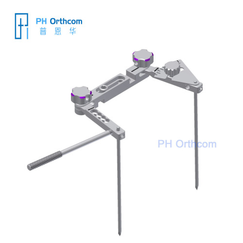 Plantilla tplo expandible para uso multifuncional instrumento ortopédico veteterinario