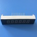 0.25" 6 digit; small size 6 digit; 6 digit led display;6 digit 7 segment