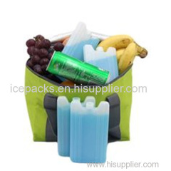 Food Shipping Refreezable Ice Packs Thermal Type 16.5x9x1.8cm Size