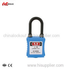 38mm Dustproof Insulation Shackle Safety Padlock EP-8531D~EP-8534D ABS Safety Padlock