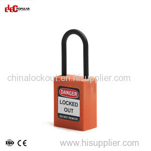 38mm Insulation Shackle Safety Padlocks EP-8531N~EP-8534N