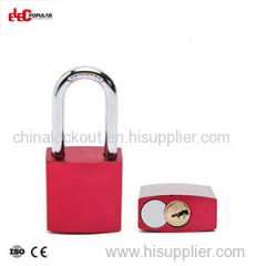 38mm Aluminum Steel Shackle Safety Padlocks EP-8521A Metal Body Padlock