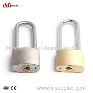 76mm Brass Steel Shackle Safety Padlocks EP-85551C~EP-8554C Metal Body Padlock