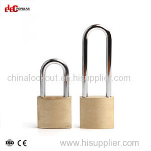 38mm Brass Steel Shackle Safety Padlocks EP-8521C~EP-8524C Metal Body Padlock