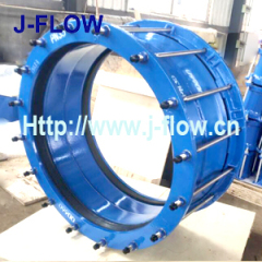 Ductile cast iron pipe joints flange adaptor