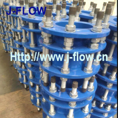 Ductile iron Restrained coupling for PE pipe