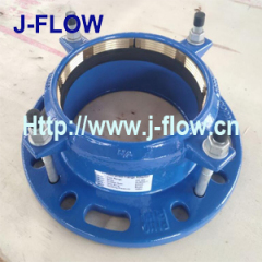 Ductile iron Restrained coupling for PE pipe