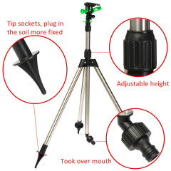 Telescopic Tripod Spray Sprinkler For Garden Water