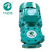 YHZKB brand 4kw cast iron material single stage thread connection monoblock liquid water ring vacuum pump