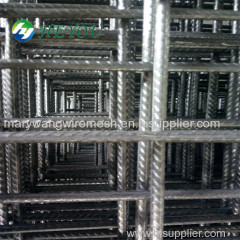 ribbed reinforced mesh/concrete reinforcing welded steel mesh/slab steel mesh reinforcement/construction mesh