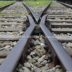 China Factory Sales Standard Rail Track Turnout for Railway Rail Turnout Price