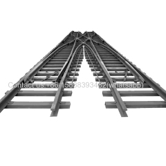 China Factory Sales Standard Rail Track Turnout for Railway Rail Turnout Price