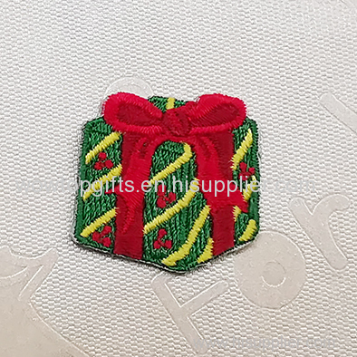 Christmas gifts embroidery patches