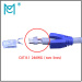 CAT 8.1 Modular Gold-plated RJ45 Plug 8P8C Shielded For Round Cable