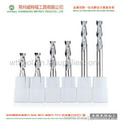 2-4 flutes solid carbide end mill cutting tools for aluminum