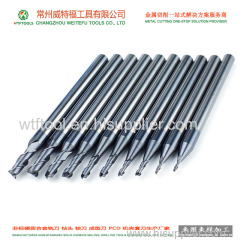 wtftools 2 flutes flat solid carbide end milling cutter