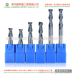 wtftools 2 flutes flat solid carbide end milling cutter