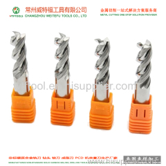 3 flutes tungsten carbide end milling cutter for stainless steel