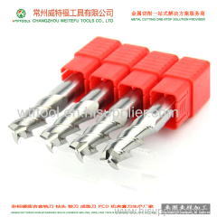 3 flutes tungsten carbide end milling cutter for stainless steel