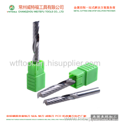 wtftools single flute tungsten carbide end milling cutter for aluminum