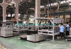 SPC Resilient Flooring Extruding/Extruder Production Machine Line