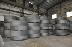 medium and coarse grain special graphite round