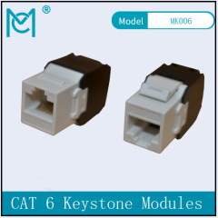 CAT 6A Keystone Jack Unshielded 500 MHz with