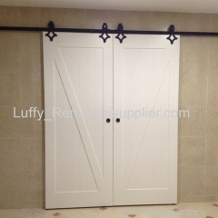 Carbon Steel Sliding Barn Door Hardware Sliding Door System Sliding Door Fittings